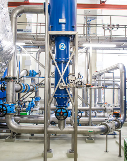 Vandens tiekimo, valymo ir filtravimo įrenginiai bei sistemos chemijos pramonei - INFES technologijos.